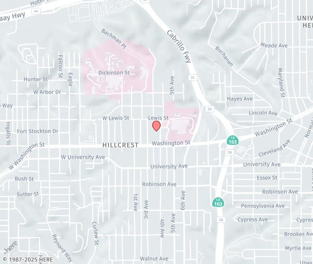 Location Map: 4060 4th Avenue San Diego, CA 92103
